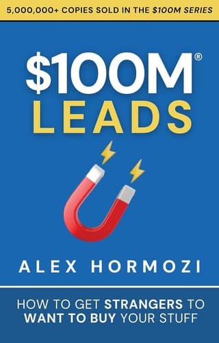 Cover of $100M Leads by Alex Hormozi