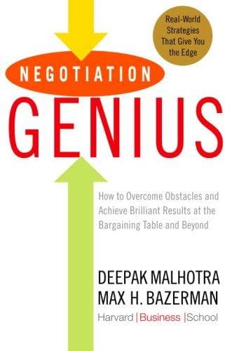 Cover of Negotiation Genius by Deepak Malhotra