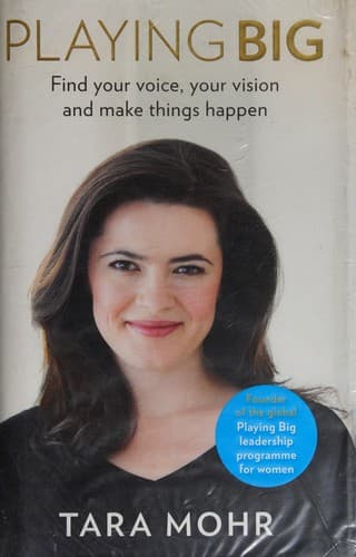 Cover of Playing Big by Tara Mohr