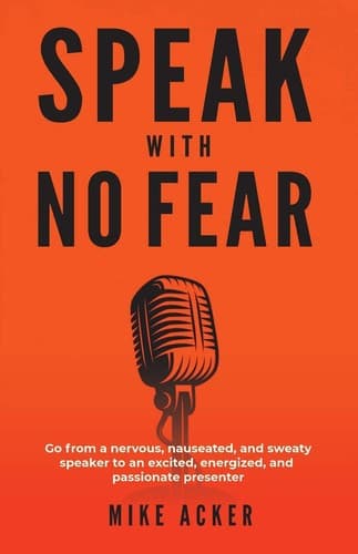 Cover of Speak with No Fear by Mike Acker