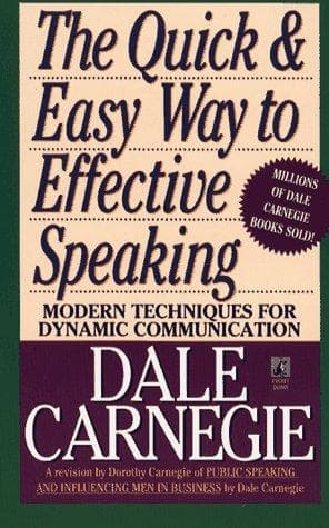 Cover of The Quick and Easy Way to Effective Speaking by Dale Carnegie