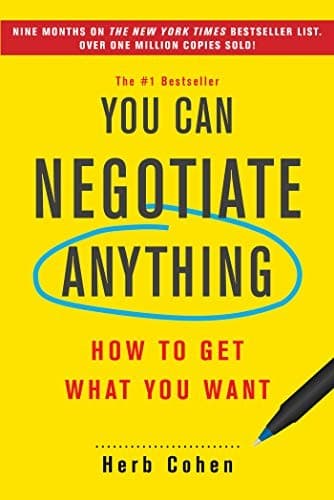 Cover of You Can Negotiate Anything by Herb Cohen