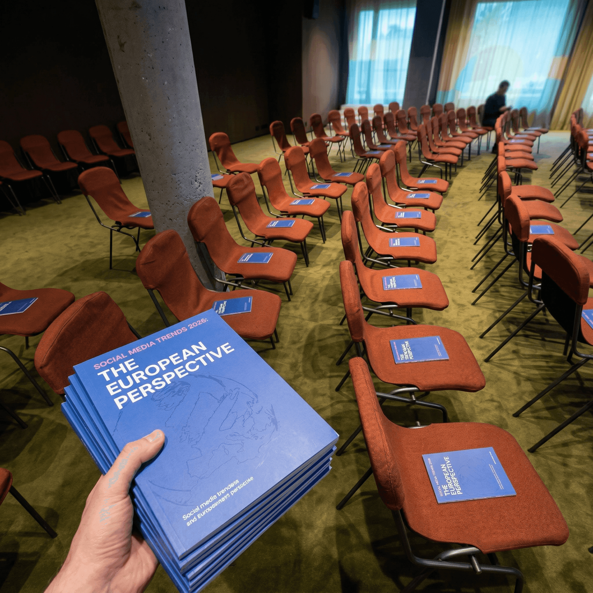 Kontentino book handout at conference